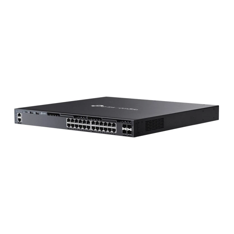 TP-LINK Przełącznik SG6428XHP switch zarządzalny 24 porty gigabitowe PoE+   4 sloty SFP+ 10G