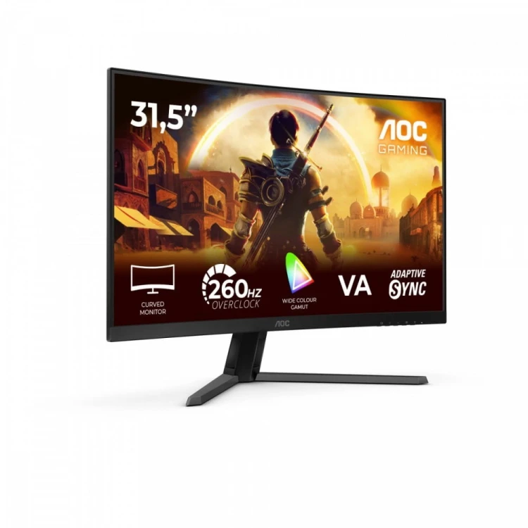 AOC Monitor C32G42ZE 31.5 cala VA Curved 240Hz HDMI DP