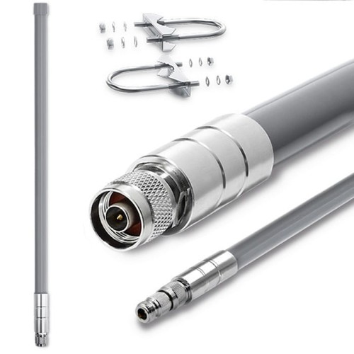 Qoltec Antena LoRa | 12dBi | dookólna | zewnętrzna | włókno szklane |   868 MHz | 1.5m