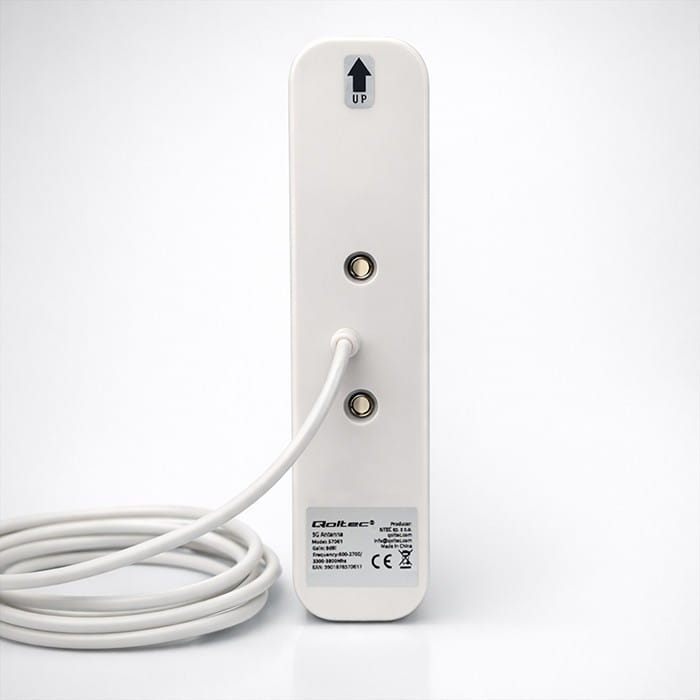 Qoltec Antena 4G 5G LTE | 9dBi | kierunkowa | zewnętrzna | N female |   wodoodporna | 3m