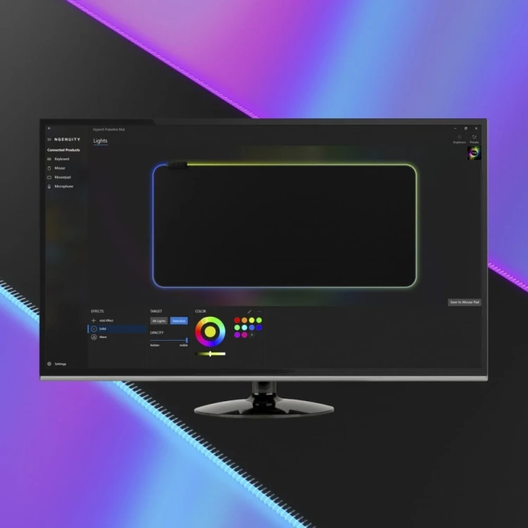 HyperX Podkładka pod mysz Pulsefire Mat Tkanina XL