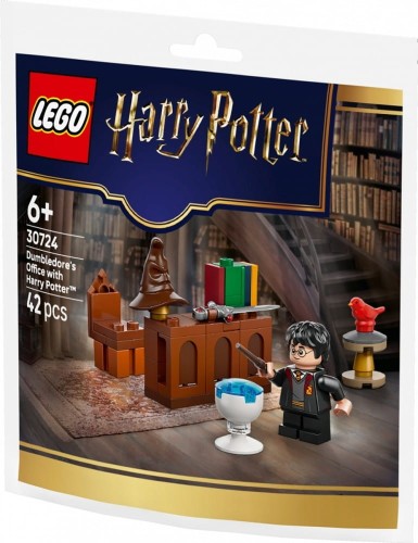 LEGO Klocki Harry Potter 30724 Gabinet Dumbledorea z Harrym Potterem