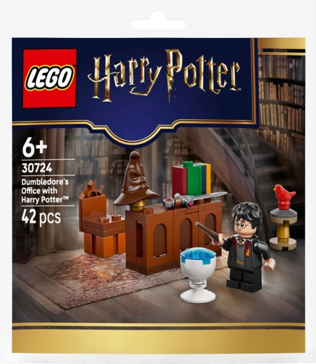 LEGO Klocki Harry Potter 30724 Gabinet Dumbledorea z Harrym Potterem