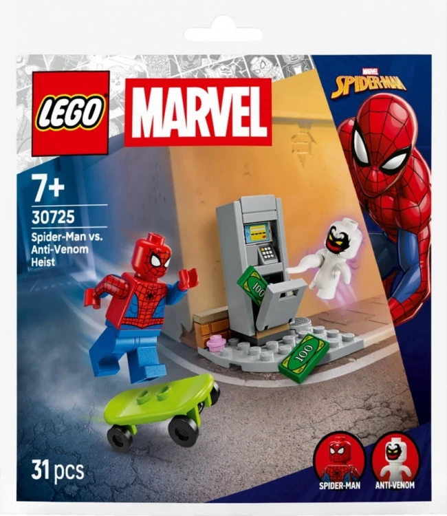 LEGO Klocki Super Heroes 30725 Spider-Man vs. Anti-Venom - Napad