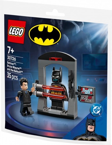 LEGO Klocki Super Heroes 30726 Batman: Bruce Wayne i kostium Batmana