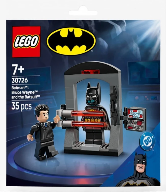LEGO Klocki Super Heroes 30726 Batman: Bruce Wayne i kostium Batmana
