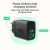 Green Cell Ładowarka sieciowa 30W 1xUSB-C 1xUSB-A czarna