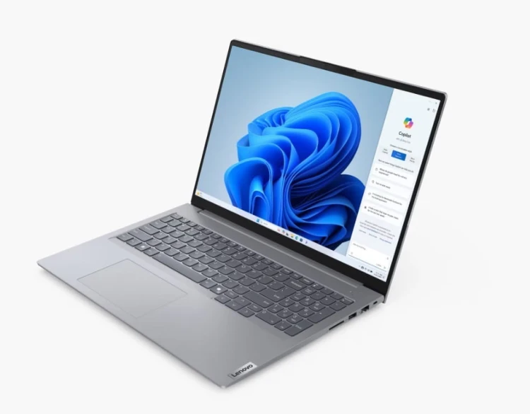 Lenovo Laptop ThinkBook 16 G7 21MW0077PB W11Pro 7735HS/16GB/1TB/AMD Radeon/16.0 WQXGA/Arctic Grey/1YR CI + 3YRS OS + CO2 Offset