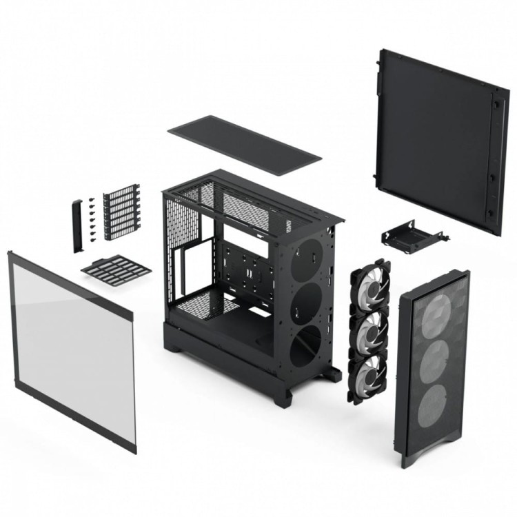 Fractal Design Obudowa Pop 2 Air czarna TG RGB