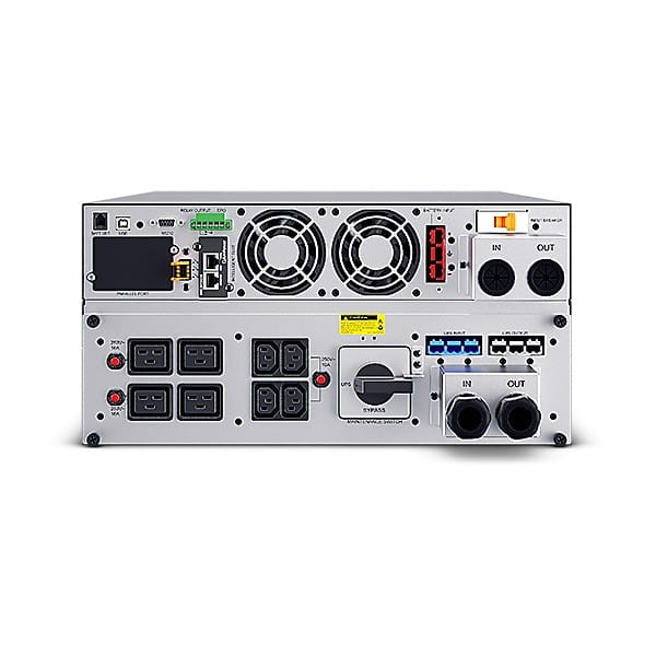 CyberPower Zasilacz awaryjny OLS6KERT5UM 6000VA 6000W OnLine R/T 5U 20x9AH/12V, 4xC13, 4xC19 MBP, RMCARD205