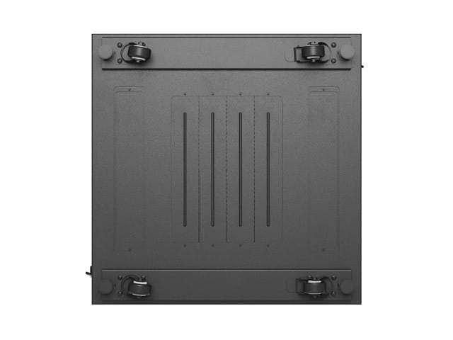 Lanberg Szafa instalacyjna rack stojąca 19 cali 15U 600x600 drzwi perforowane czarna (Flat pack)