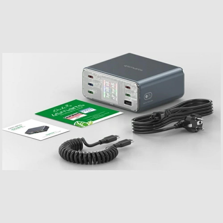 4smarts Stacja ładująca Deck Charger Lucid GaN 360W 5xUSB-C + 1xUSB-A