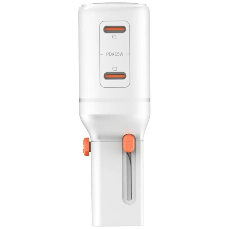 4smarts Ładowarka podróżna World Travel 65W USB-C + USB-A Biała