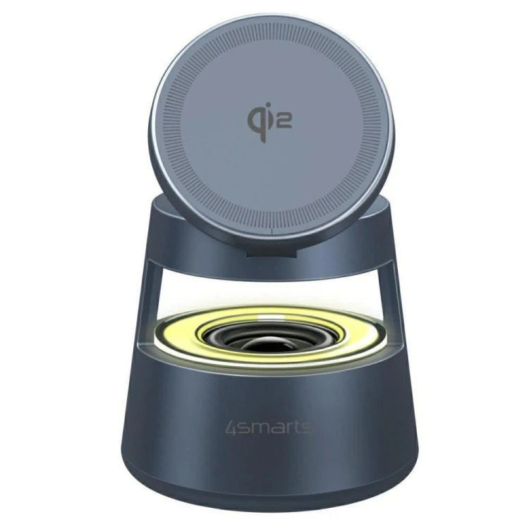 4smarts Stacja ładująca Aura Sound Qi2 Szara