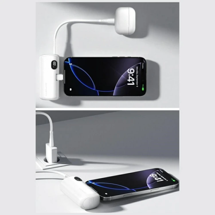 4smarts Powerbank FicoFold 22,5W 5000mAh Biały