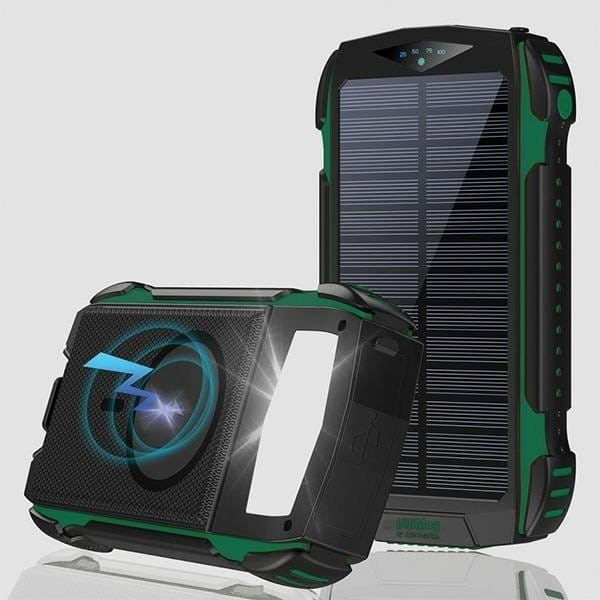 4smarts Powerbank Solarny 20000mAh TitanPack Rugged UltiMag Zielony