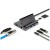 4smarts Podstawka tablet/smartphone 7w1 DeX 2xUSB-C/ 2xUSB-A/ HDMI/SD/   microSD/ RJ45