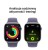 Apple Watch Series 11 GPS koperta 46 mm z aluminium w kolorze srebrnym, pasek sportowy w kolorze mlecznego fioletu - rozmiar M/L