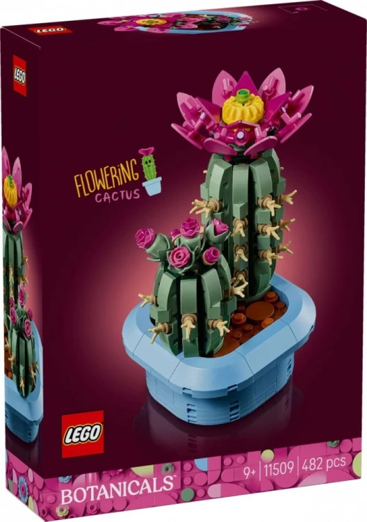LEGO Klocki Botanicals 11509 Kwitnący kaktus