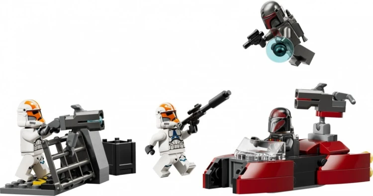 LEGO Klocki Star Wars 75449 Oblężenie Mandalory - zestaw bitewny