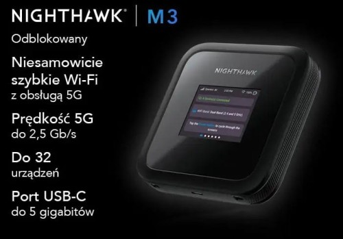 Netgear Router  NIGHTHAWK M3 5G HOTSPOT MH3150-100EUS
