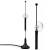 Qoltec Antena 4G LTE z podstawą magnetyczną | 5dBi | dookólna |   wewnętrzna | 600-2700 MHz | SMA | 3m