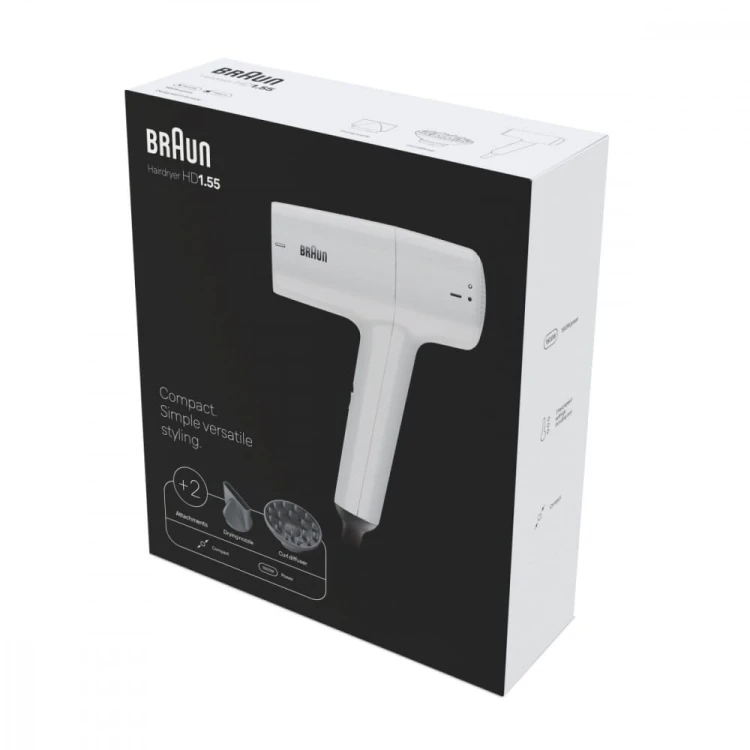 Braun Suszarka do włosów z dyfuzorem 1800W HD155E