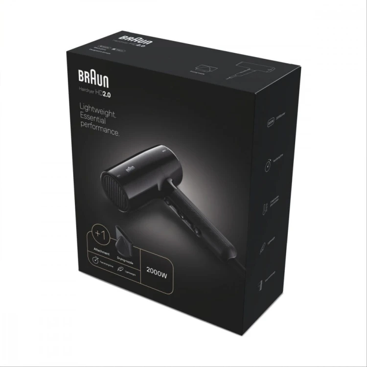 Braun Suszarka do włosów z dyfuzorem 2000W HD200E