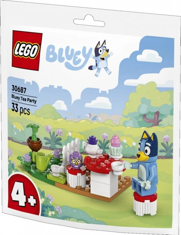 LEGO Klocki Bluey 30687 Podwieczorek Blue