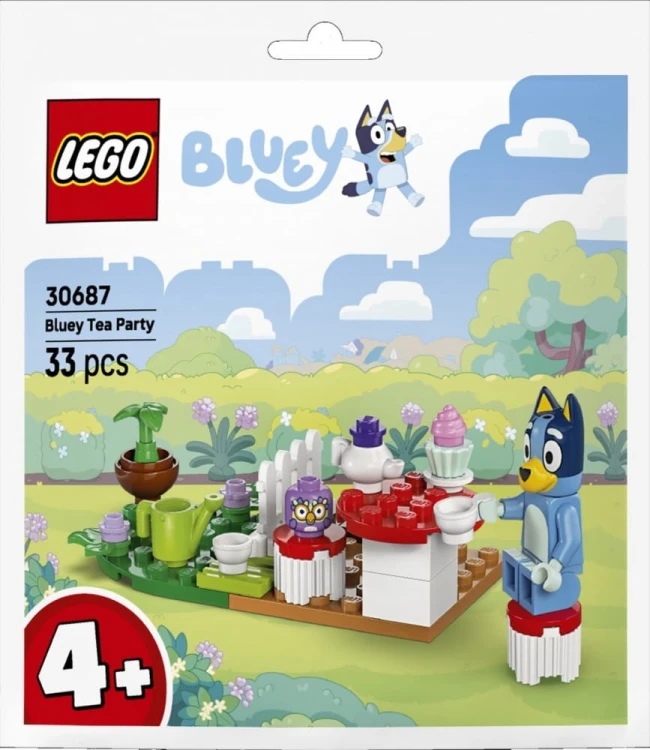 LEGO Klocki Bluey 30687 Podwieczorek Blue