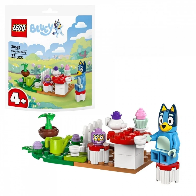 LEGO Klocki Bluey 30687 Podwieczorek Blue