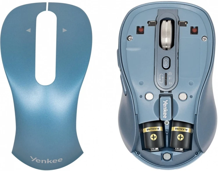 YENKEE Mysz bezprzewodowa Dual Bluetooth+USB2,4Ghz YMS 2010BE GYRO