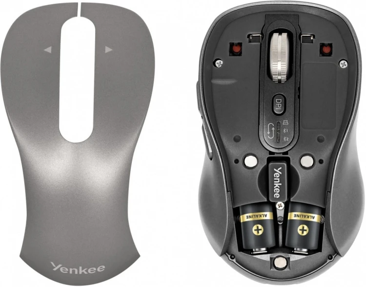 YENKEE Mysz bezprzewodowa Dual Bluetooth + USB 2,4GHz YMS 2010SR GYRO