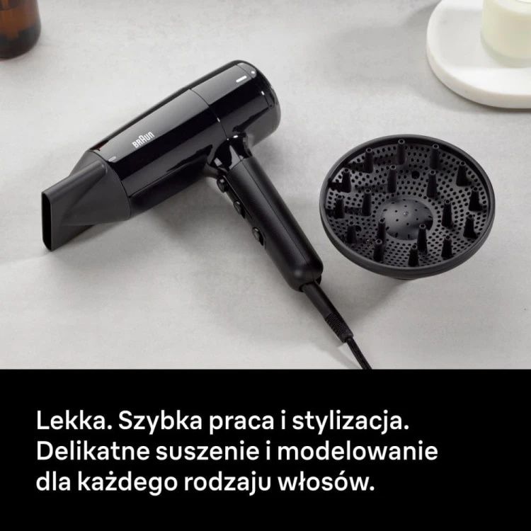 Braun Suszarka do włosów z dyfuzorem 2100W HD215E