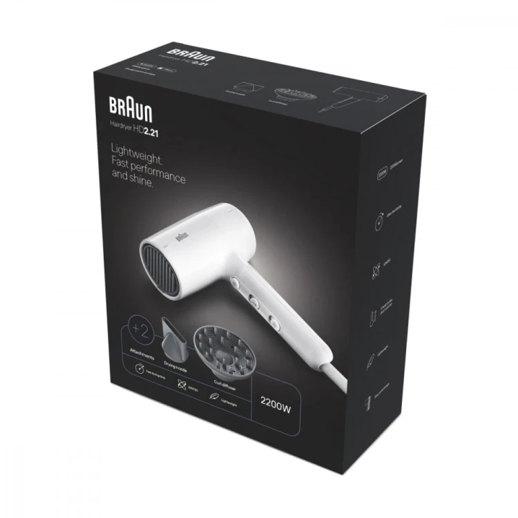 Braun Suszarka do włosów z dyfuzorem 2200W HD226E
