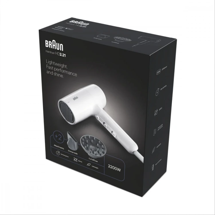 Braun Suszarka do włosów z dyfuzorem 2200W HD226E