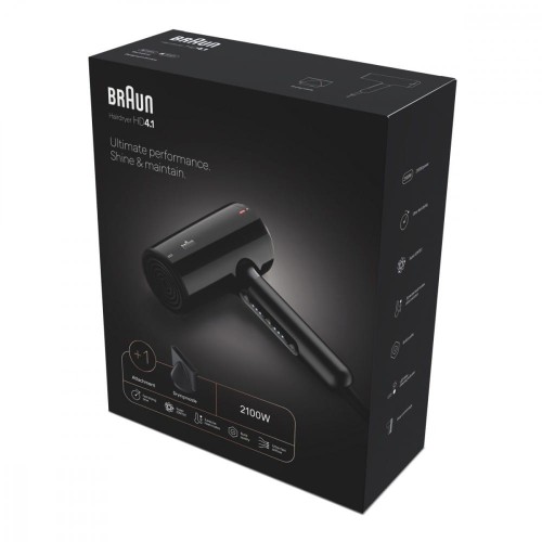 Braun Suszarka do włosów 2100W, wskaźniki LED HD410E
