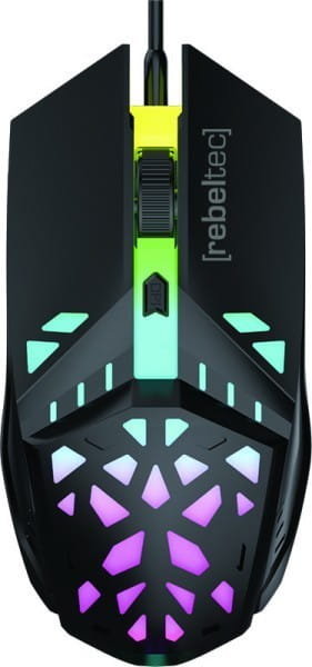 Rebeltec Mysz dla graczy SHARK, USB 1.8m