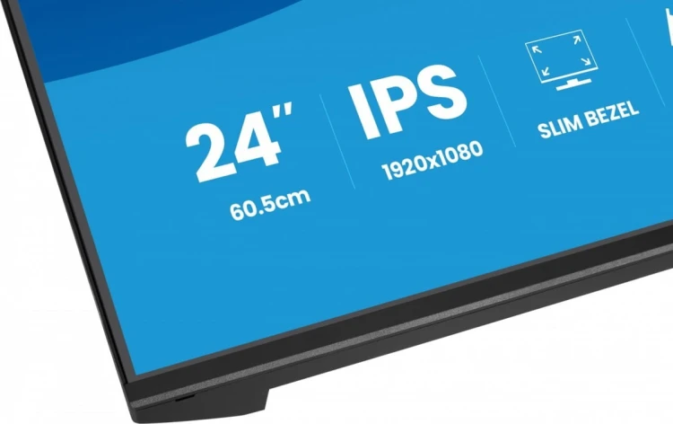 IIYAMA Monitor 23.8 cala XB2493HSU-B1 IPS.HDMI.DP.2x2W.USBx2, 350cd,1500:1,    HAS 150/PIVOT