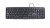 Gembird Klawiatura standardowa USB Cyrylica KB-U-103-RU czarna