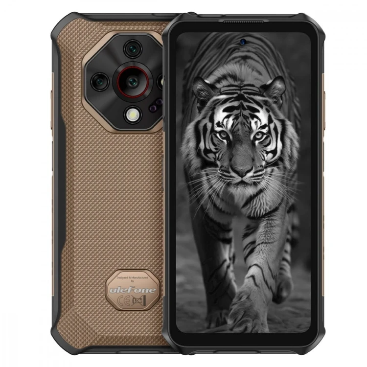 ULEFONE Smartfon Armor X16 4G 6/128GB IP69K Brązowy