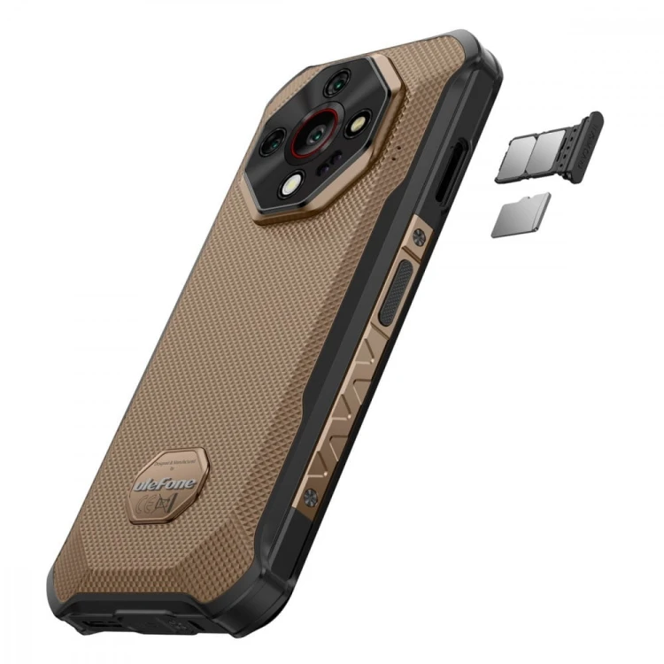 ULEFONE Smartfon Armor X16 4G 6/128GB IP69K Brązowy