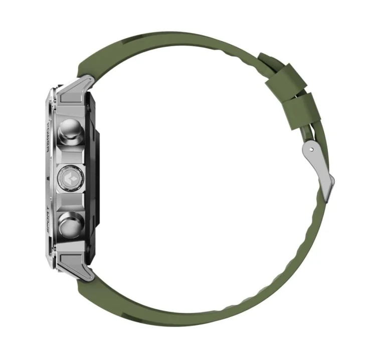 Garett Electronics Smartwatch Atom srebrny stalowy