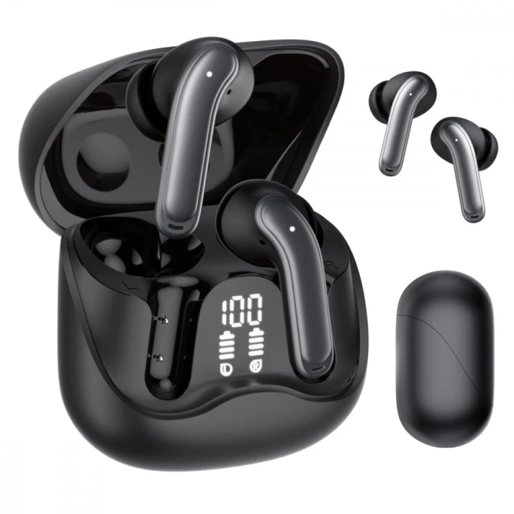 Audiocore Słuchawki bezprzewodowe AC591 PRO ANC , ENC, 6 mikrofonów, etui ładujące