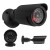 CEE Atrapa kamery tubowej diody IR LED, IR1800 B czarna, zasilanie 2xAA, ABS