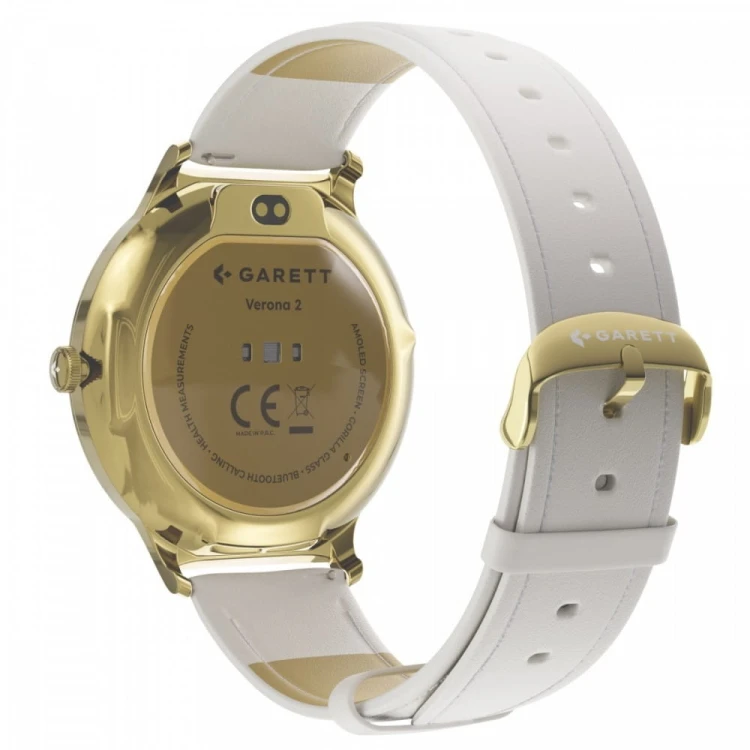 Garett Electronics Smartwatch Verona 2 złoty mesh