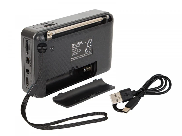BLOW Radio przenośne analogowe AM/FM Bluetooth RA18