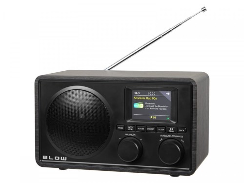 BLOW Radio kuchenne FM/DAB+ RK5 Bluetooth czarne