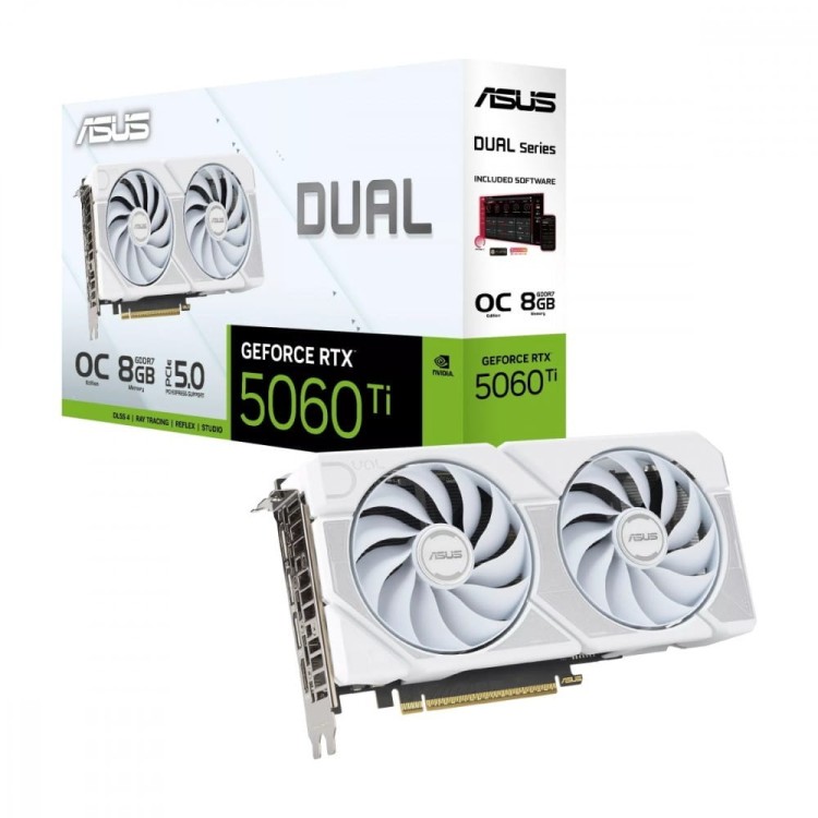 Asus Karta graficzna GeForce RTX 5060 Ti DUAL 8GB GDDR7 128BIT HDMI/3DP