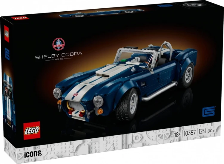 LEGO Klocki Icons 10357 Shelby Cobra 427 S/C
